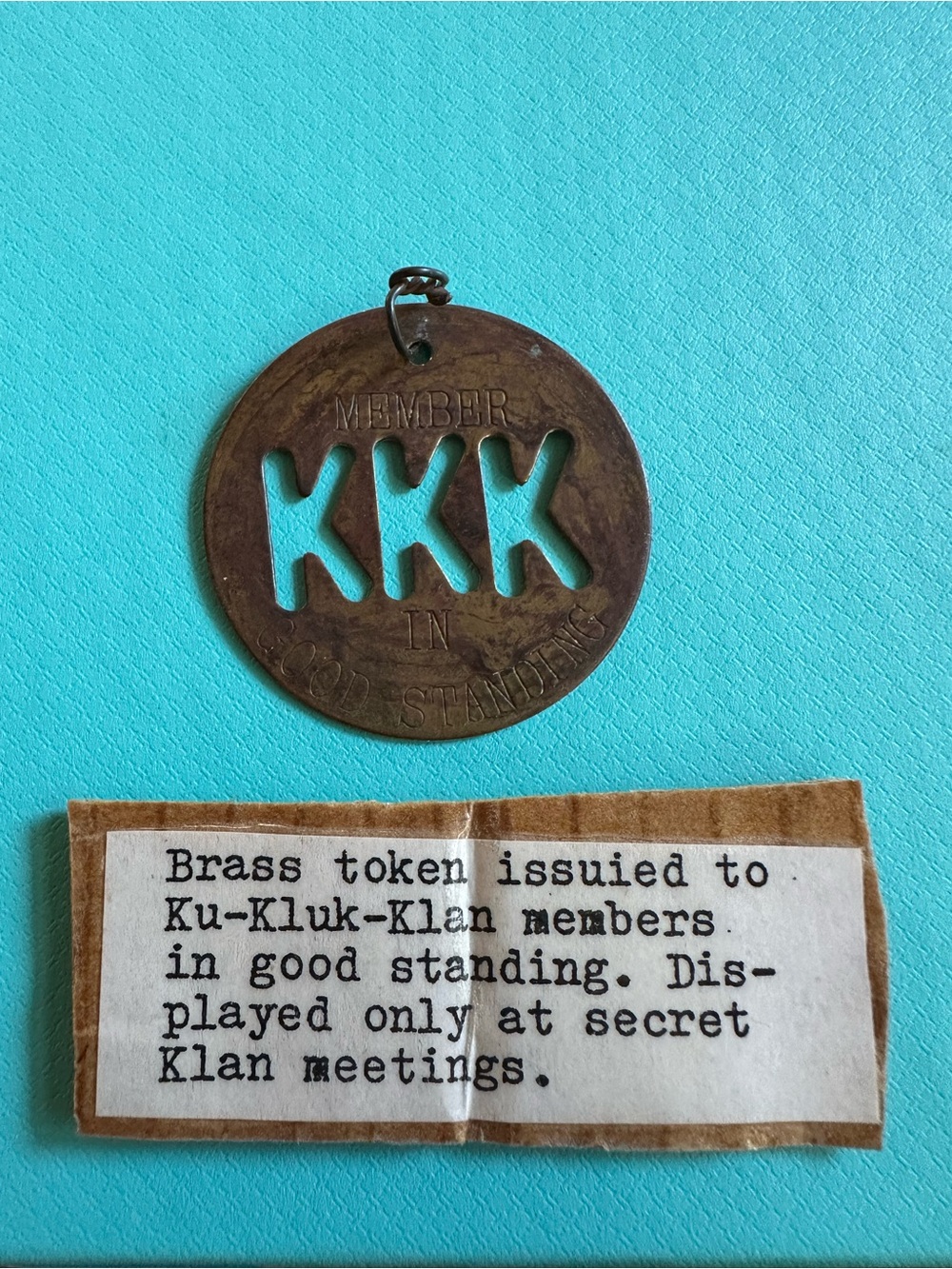 Rare 1950s History Cancel Culture Coin